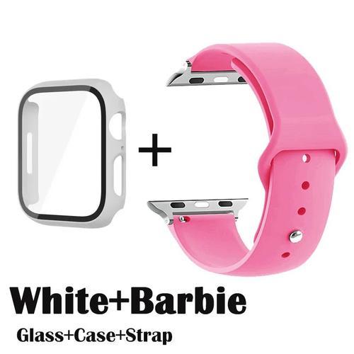 Verre + Étui + Bracelet Pour Apple Watch,Protecteurs D'écran Pour A... on Productcaster.