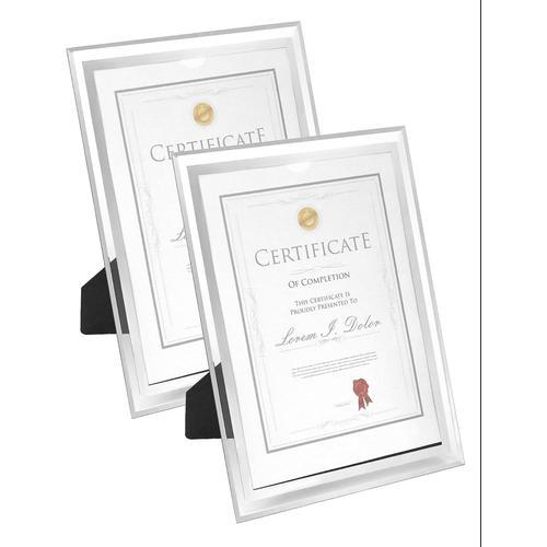 2PCS Cadres Photo Cadre Diplome - Format A4 - Verre Transparent - p... on Productcaster.