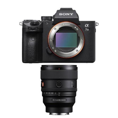 Sony Alpha A7 Mark III Boîtier+Sony FE 85mm F1.4 GM II objectif on Productcaster.