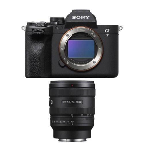 Sony Alpha A7 Mark IV Boîtier+Sony FE 24-50mm f2.8 G objectif on Productcaster.