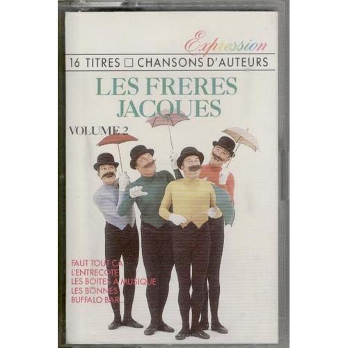 Les Freres Jacques - Volume 2 - Cassette Audio Expression on Productcaster.