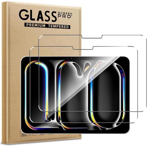 Lot De 2 Verre Trempé Pour Apple Ipad Pro 11 Inch(2024) 7th Generat... on Productcaster.