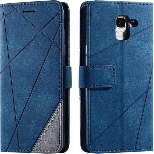 Coque Pour Samsung Galaxy J6 2018, Rabat Portefeuille De Protection... on Productcaster.