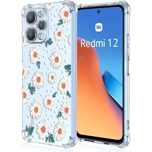 Coque Pour Xiaomi Redmi 12 4g Filles Femme Floral Fleurs Motif Mode... on Productcaster.