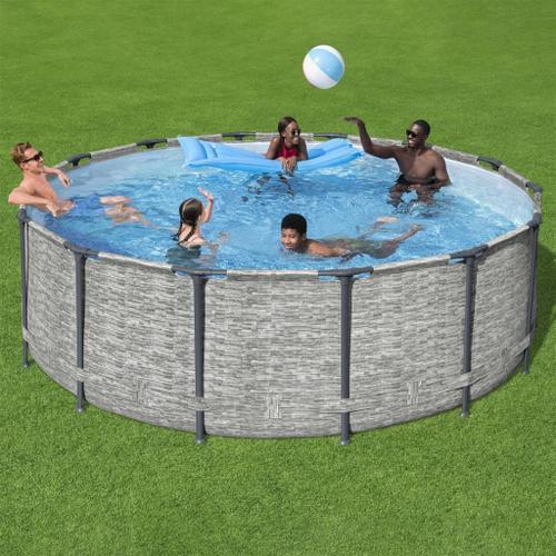 Bestway Piscine Power Steel 427x122 cm on Productcaster.