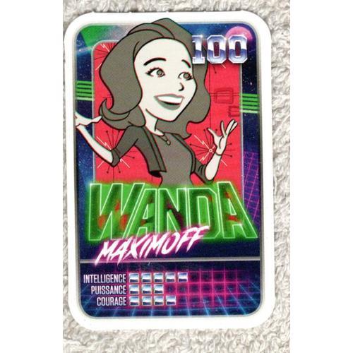 Carte Marvel Leclerc 2021 : Révèle Ton Pouvoir N° 100 Wanda Maximoff on Productcaster.