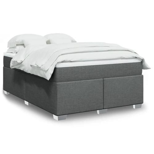 Prolenta Premium - Sommier à lattes de lit avec matelas Gris foncé ... on Productcaster.