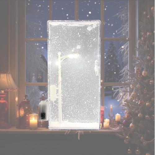 Veilleuse De Scène De Neige De Noël 2024, Lampe De Rue À Faire Soi-... on Productcaster.