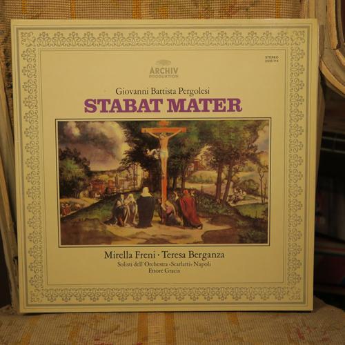 Pergolesi Stabat Mater Freni Berganza Gracis on Productcaster.