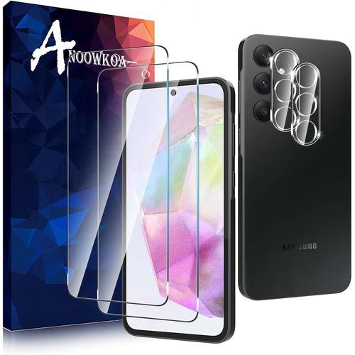 Verre Trempé Samsung Galaxy A35 5g Transparent Film Protection Écra... on Productcaster.