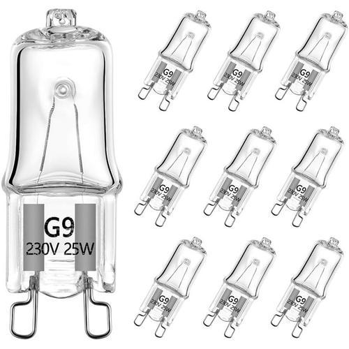 Ampoule Halogène G9 T4 25w Jcd Bi-Pin 250lm 230v Dimmable, 2700k Bl... on Productcaster.