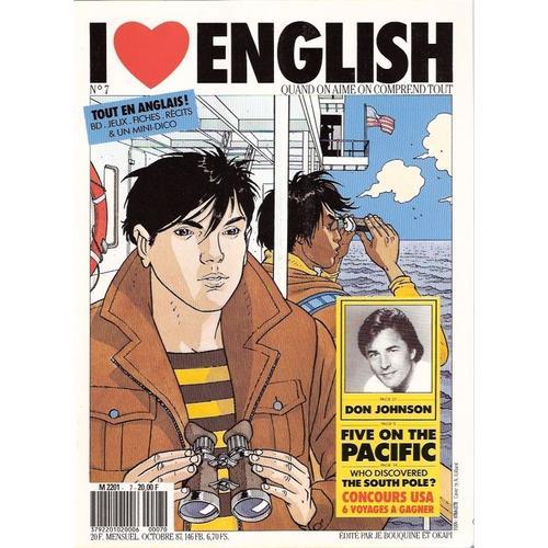 I Love English N° 07 : Five On The Pacific- Don Johnson on Productcaster.