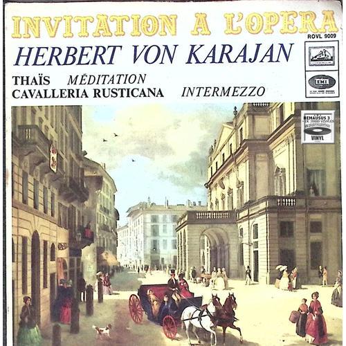 Herbert Von Karajan - Invitation A L'opera - Thais on Productcaster.