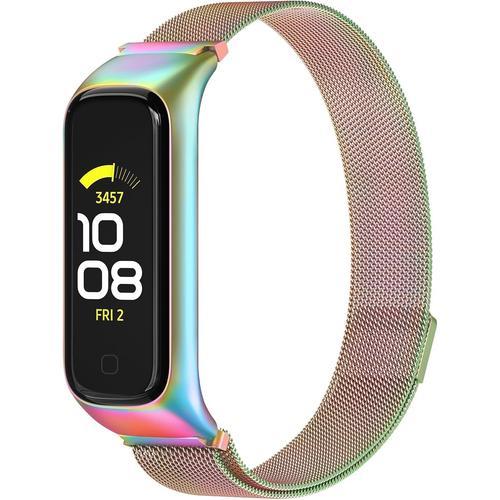 Métal Bracelet Compatible Avec Samsung Galaxy Fit 2 Pour Femme Homm... on Productcaster.