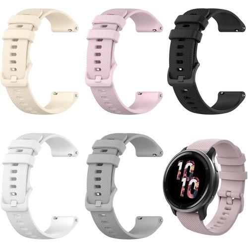 5pcs Bracelet De Rechange En Silicone Souple Bracelet De Montre En ... on Productcaster.