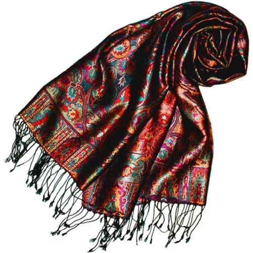 Pashmina Pour La Femme-Écharpe De 100% Soie Avec Les Mesures De 70 ... on Productcaster.