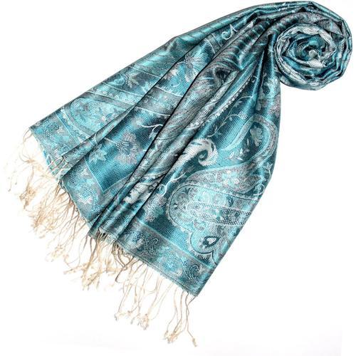 Pashmina Pour La Femme-Écharpe De 100% Soie Avec Les Mesures De 70 ... on Productcaster.