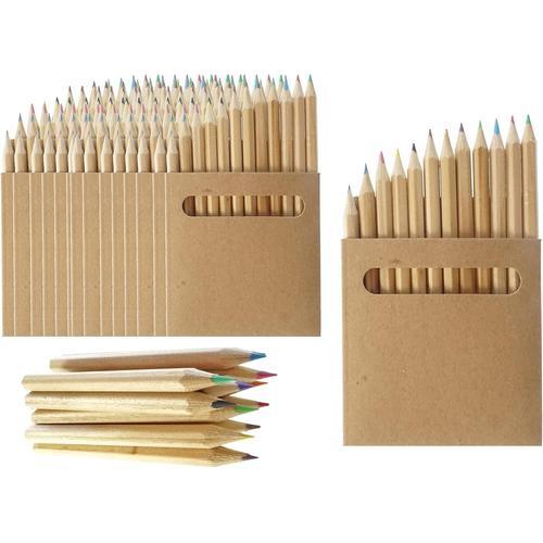 10 Sets De Crayons De Couleur Pour Enfants Chacun Avec 12 Mini Cray... on Productcaster.