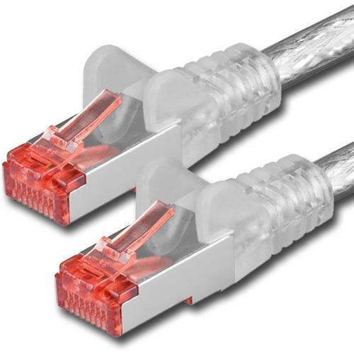 1X 10M Câble Patch Câble Réseau Cat 6 Cat6 Rj45 Sftp TransparentCAB... on Productcaster.