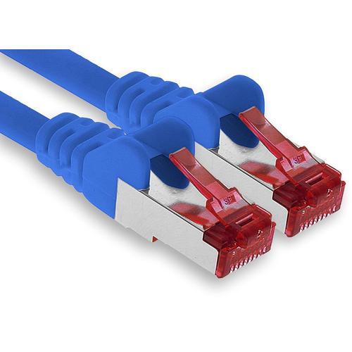 1X 3 Mètres De Câble Patch Cat6 S/Ftp Pimf Blindage Cat.6 Câble Rés... on Productcaster.