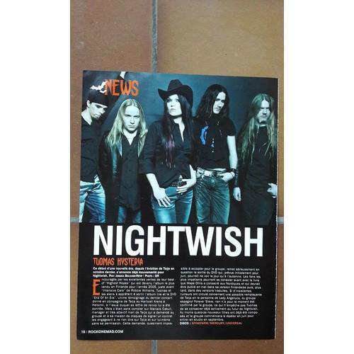 Article Presse Nightwish on Productcaster.