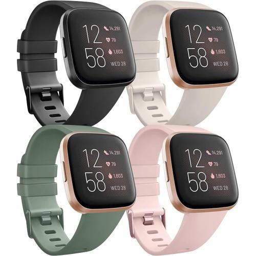 4 Pack Bracelet Compatible Avec Fitbit Versa 2 Bracelet/Fitbit Vers... on Productcaster.