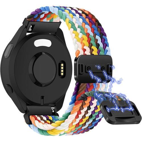 20mm Bracelet Tressée Pour Garmin Forerunner 165/165 Music/Vivoacti... on Productcaster.