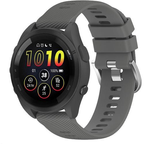 Bracelet Compatible Avec Garmin Forerunner 165, Souple Silicone San... on Productcaster.