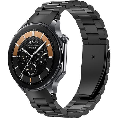 Bracelet Compatible Avec Oneplus Watch 2/2r, Acier Inoxydable Sangl... on Productcaster.