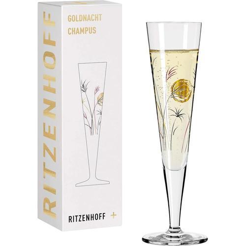 Ritzenhoff Flûte À Champagne 200 Ml Série Goldnacht N° 13 Or Vérita... on Productcaster.