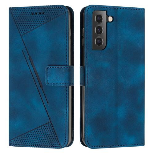 Coque Compatible Samsung Galaxy S22,Etui En Cuir Pu Pochette Portef... on Productcaster.