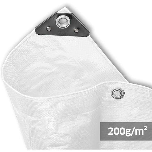 Bâche De Couverture Super-200g/M²-4x8 M-Blanc-Bâche Tout Usage Pour... on Productcaster.