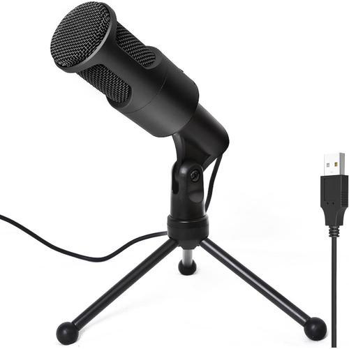 Microphone Usb Pour Ordinateur Portable Ps4, Ps5, Microphone À Cond... on Productcaster.