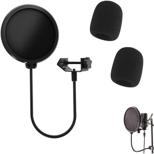 Microphone Filtre, Micro Écran Anti Vent, Microphone Pop Filter, Av... on Productcaster.