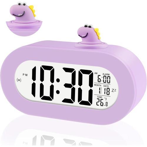 Réveil Enfant,Horloge Numerique Apprentissage Enfant Avec Grand Écr... on Productcaster.