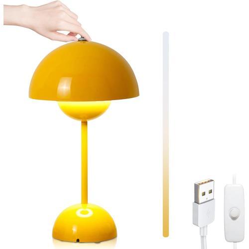 Lampe De Table En Forme De Champignon - Lampe De Table Led Sans Fil... on Productcaster.