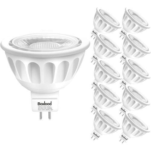 Boxlood Gu5.3 Led Ampoule 5w Mr16, Blanc Froid 6000k Led Lampe Bulb... on Productcaster.