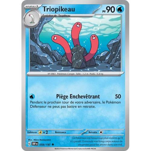 Carte Pokémon - Triopikeau - 059/197 - Ev3 Flammes Obsidiennes on Productcaster.