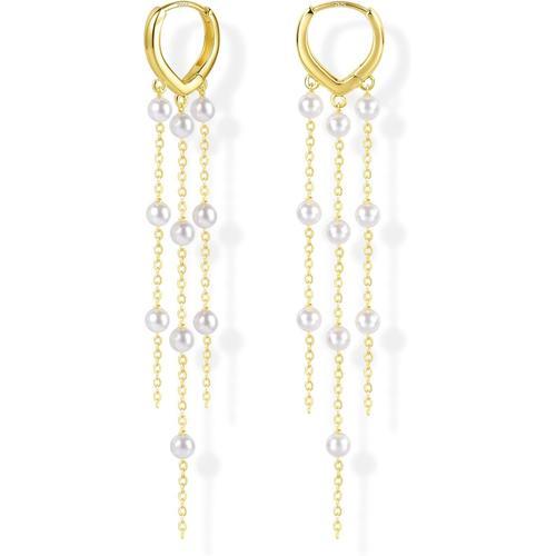 Boucles D'oreillefemme Argent 925 Pendante Longues on Productcaster.