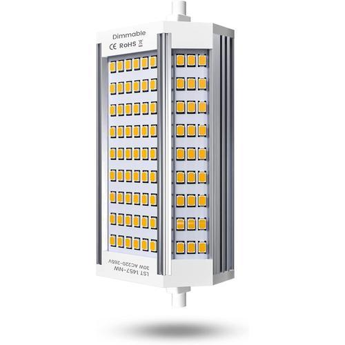 30W R7S Dimmable 118Mm Ampoule Led J118 Projecteur Lumière Du Jour ... on Productcaster.