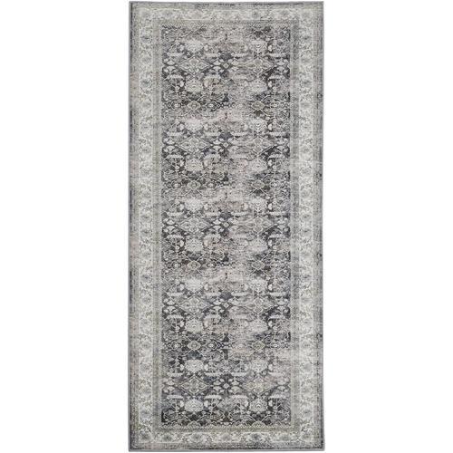 Tapis de couloir oriental, vintage, antidérapant, motif floral pour... on Productcaster.