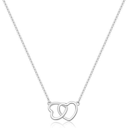 Collier Coeur Pour Femme,Collier À Pendentifs En Forme De C?ur En A... on Productcaster.