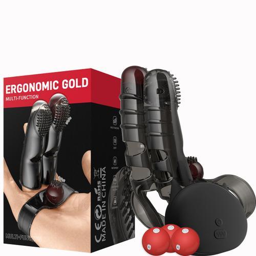 Ikvibrate-Vibromasseur À Doigt Av 2 En 1 Pour Adulte, 10 Morts Char... on Productcaster.