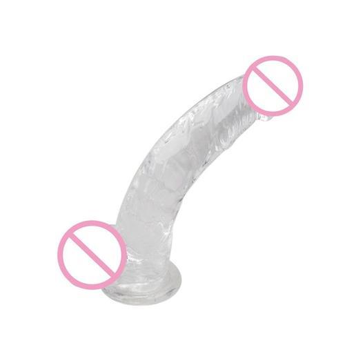 Gode Incurvé En Msi Douce Pour Couples, Ventouse De Bain, Bite Flex... on Productcaster.