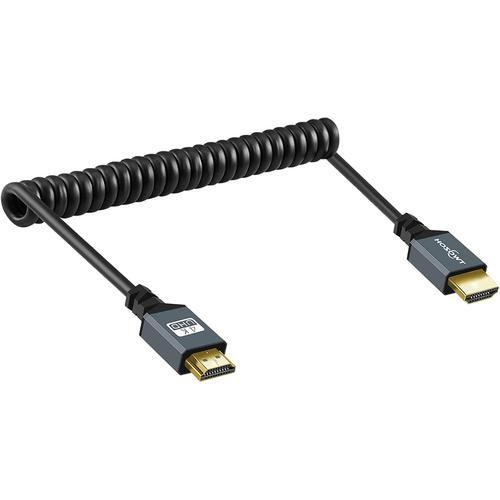 Câble Spiralé HDMI vers HDMI, HDMI Mâle vers HDMI Mâle Spiralé, Câb... on Productcaster.