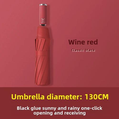 Grand Parapluie Pliable Pour Femme,Parasol Durable,Protection Contr... on Productcaster.