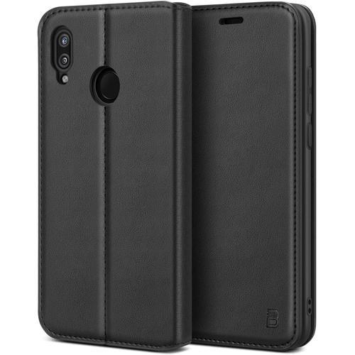 Bez Coque Pour Huawei P20 Lite, Etui Pour P20 Lite Housse À Rabat E... on Productcaster.