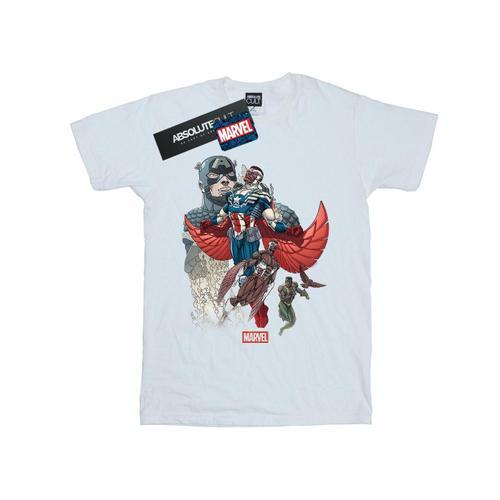 Marvel - T-Shirt Falcon Evolution - Homme on Productcaster.