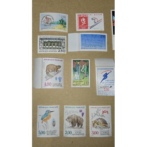 Lot De 21 Timbres Neufs De France Valeur Faciale 10€ on Productcaster.