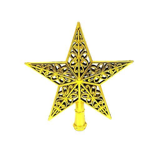 Arbre de No?l ¿¿vid¿¿ Sparkle Star Glittered Hanging Xmas Tree Topp... on Productcaster.